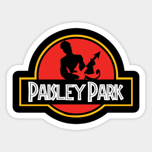Paisley Park Design Sticker